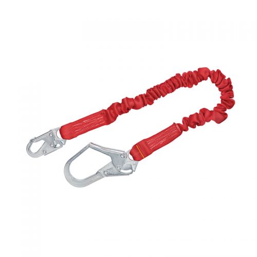 Protecta PRO 6ft. Shock Absorbing Lanyard, Rebar Hook