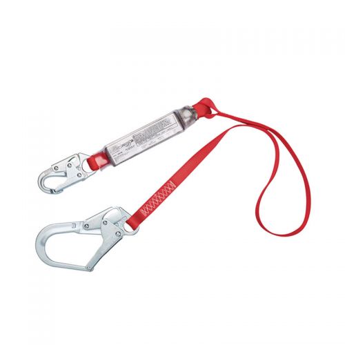 Protecta PRO 6ft. Shock Pack Absorbing Lanyard, Rebar Hook