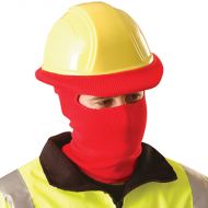 Winter Liner, Fits Over Hard Hat, Red