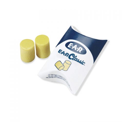 E-A-R Classic Uncorded Foam Ear Plugs, NRR 29, 200 Pair/Box