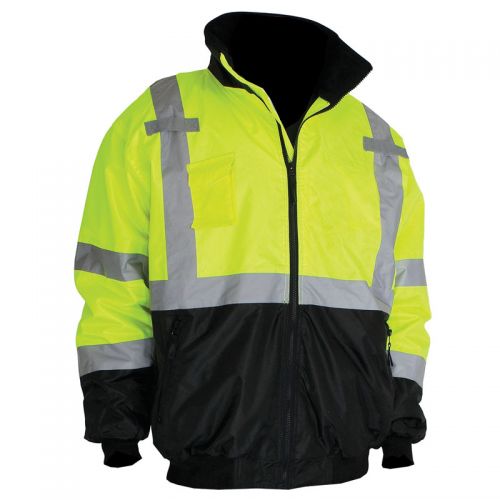 Bomber Jacket, Lime/Black, Class 3