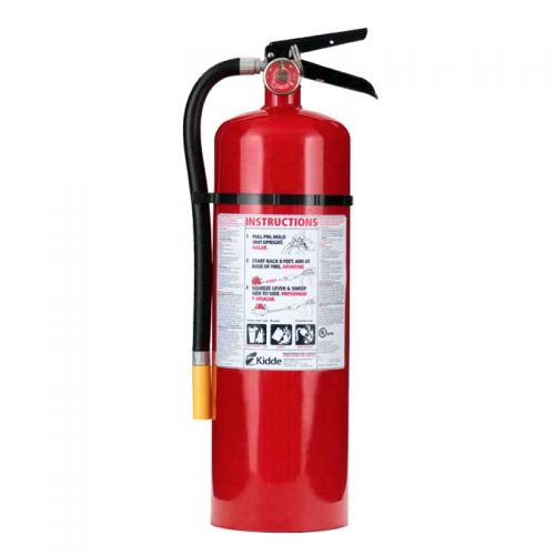 Fire Extinguisher, 10 lb. with Wall Hanger