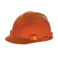 MSA Hard Hat w/Ratchet - Orange