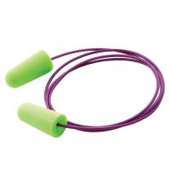 Pura-Fit Tapered Foam Earplugs, Corded, NRR 33, 100PR/BX