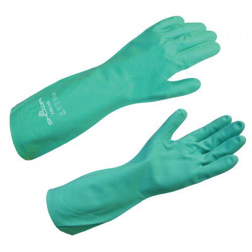 Nitrile Gloves, Flock Lined, 12 pair/BX