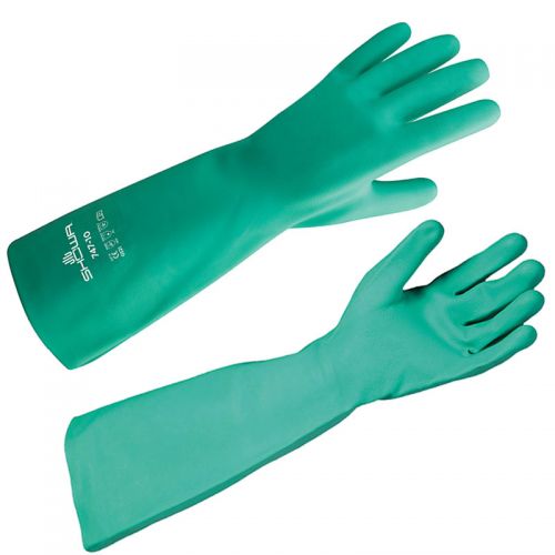 Nitrile Glove, Unlined, Bisque Finish Grip