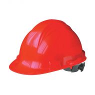 North Hard Hat, Red Color, Ratchet Suspension