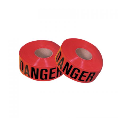 Barricade Tape, Danger, 3" x 1000 ft. roll