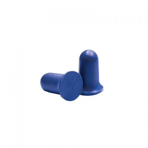 Elvex BLUE™ Foam Earplugs, Uncorded, NRR 32, 200Pair/BX