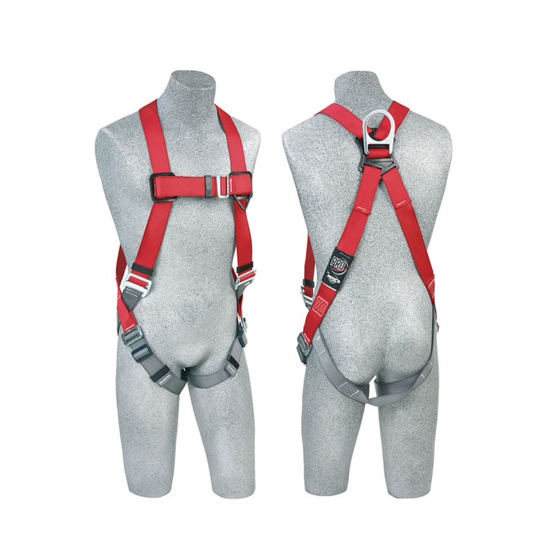 3M Protecta PRO 1191201 Vest Style Harness With Back D-Ring, Pass Thru Legs - 2